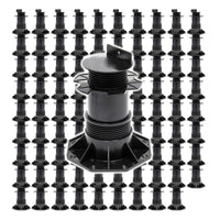 Set 90 supporti per pavimenti galleggianti Altezza regolabile 140-210mm Max 2700 kg Piedini per decking