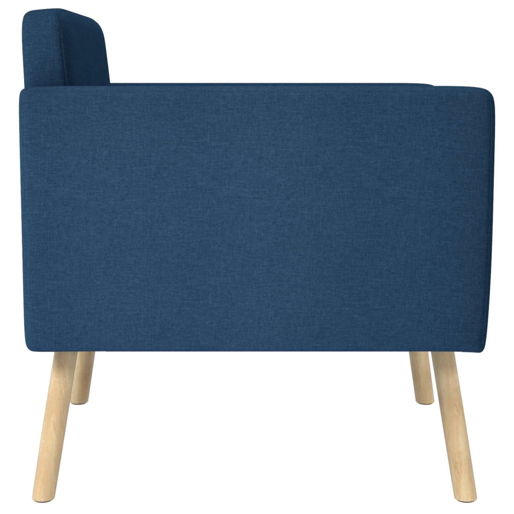 Sedia d'accento Blu Tessuto 42044790