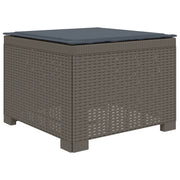 Divano da Giardino a 1 Posto con Cuscino Aspetto Rattan PP 8011775