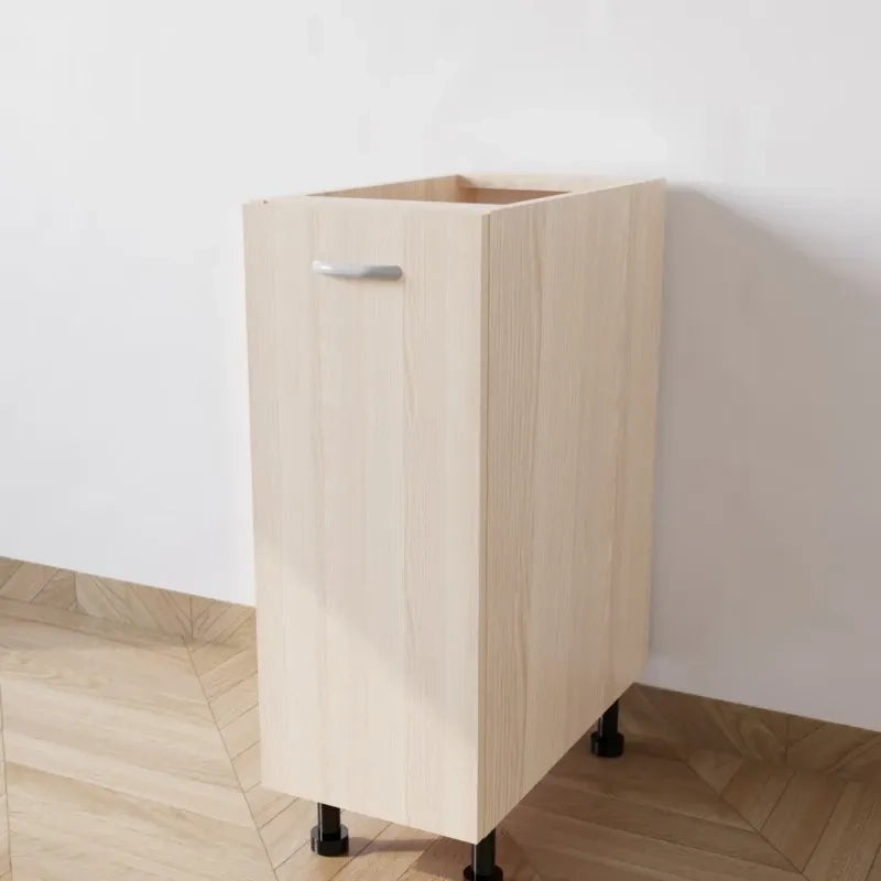 Mobile Base 30 Compreso Di Anta. H 72 Cm L 30 Cm P 55.5 Cm. Spedizione In Kit Rovere