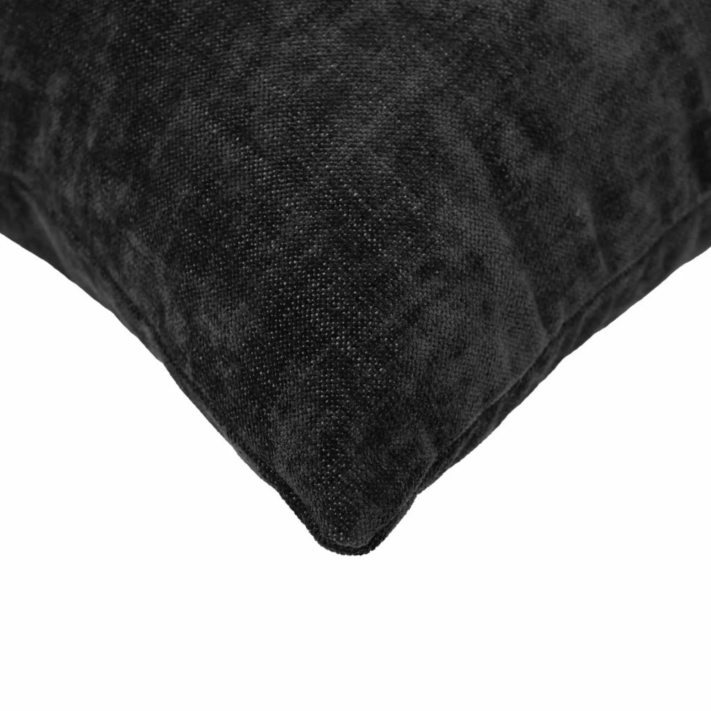 Federa 2 pz HEERLEN Antracite 30 x 30 cm Tessuto Chenille 907461