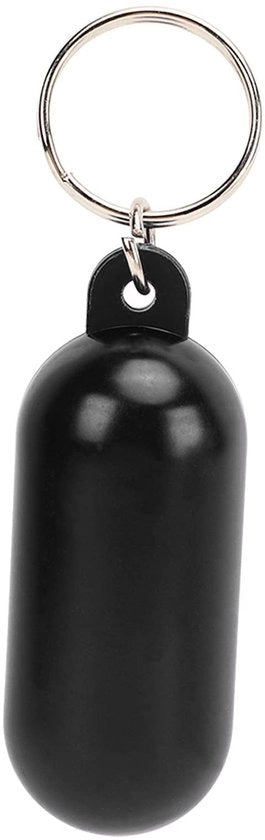 Chiave da barca oscillante - Osservazione del portachiavi a forma di nuvola - Supporto per chiavi in plastica galleggiante - Nero - Ideale per la navigazione in barca - Adatto per pesca, kayak, surf