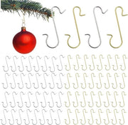 Decorazioni per albero di Natale a goccia d'oro e argento - 150 pezzi