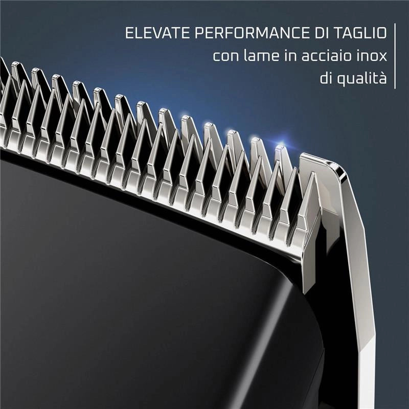 ROWENTA TN1603 TAGLIACAPELLI CON LAME IN ACCIAIO INOX CON 4 PETTININI