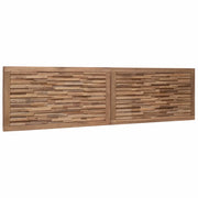 Testiera | Testata Naturale Legno di teak solido