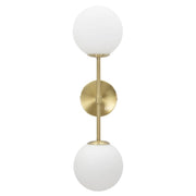 Lampadelle A Da Muro Glamy Doppia cm 15x21x55