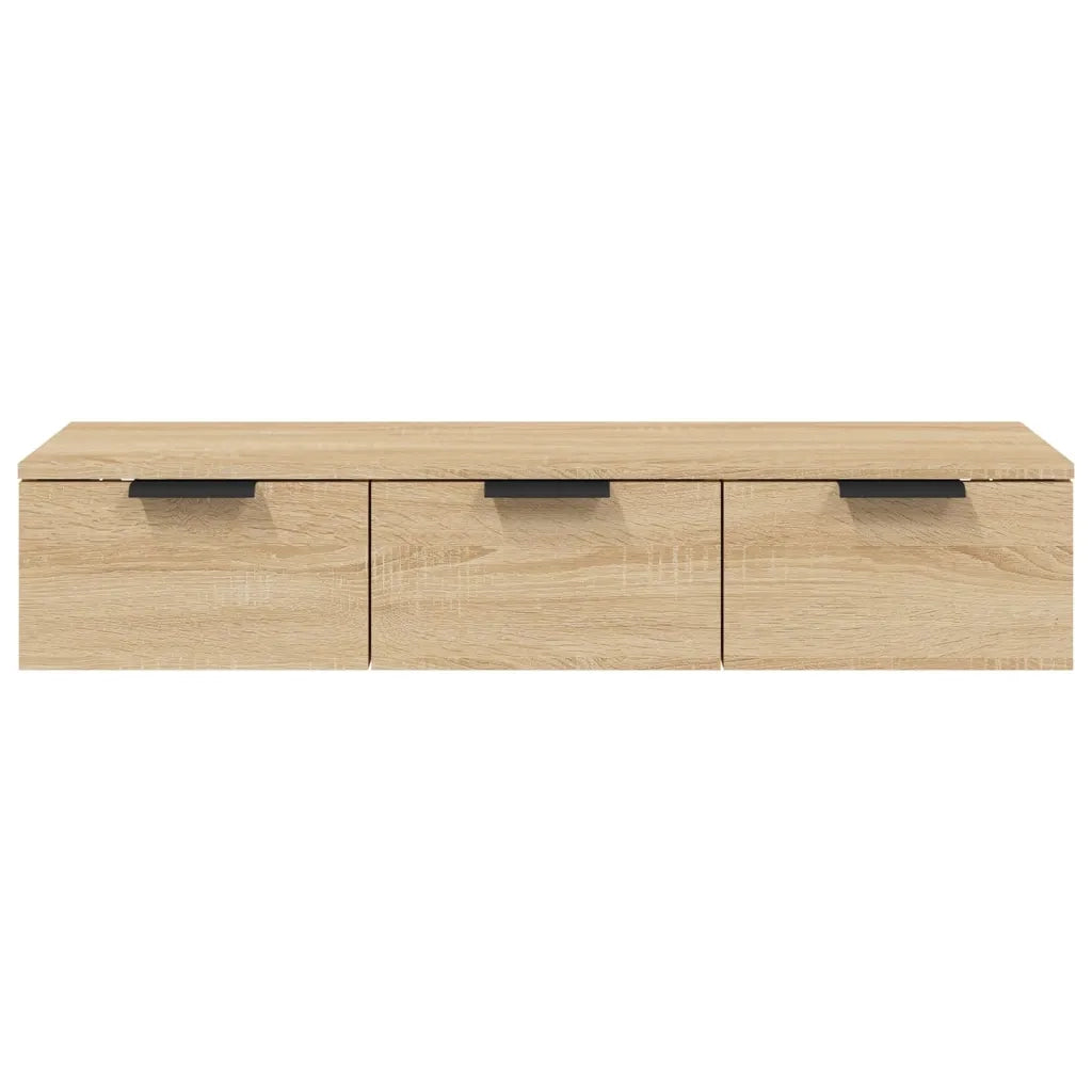 Armadietto a Muro | Mobile a Parete Rovere Sonoma 102x30x20 in Legno Multistrato