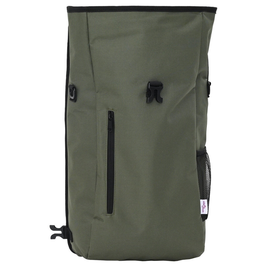 Borsa da Bici per Portapacchi 20 L Verde Oliva 31x13x58 cm