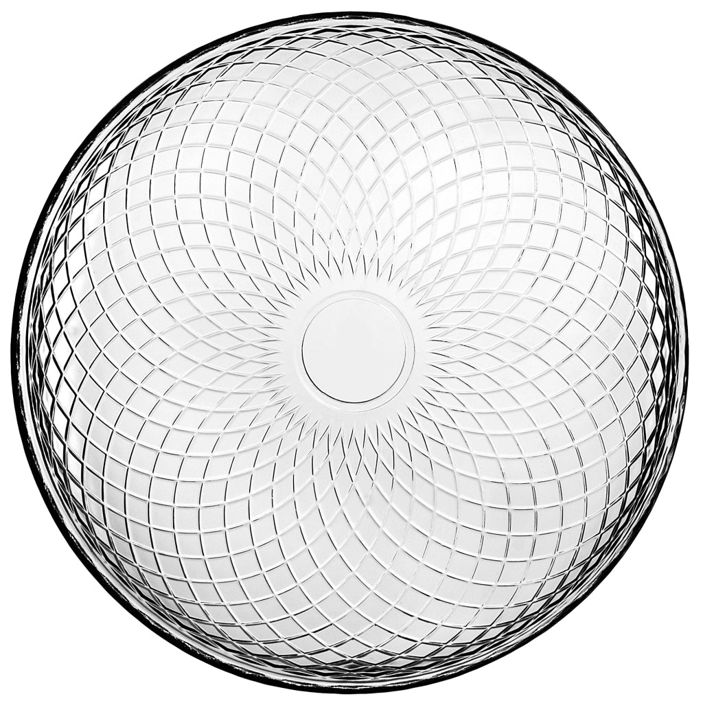 Piatto piano KADAX 30 cm in vetro, grande, rotondo, piatto in vetro