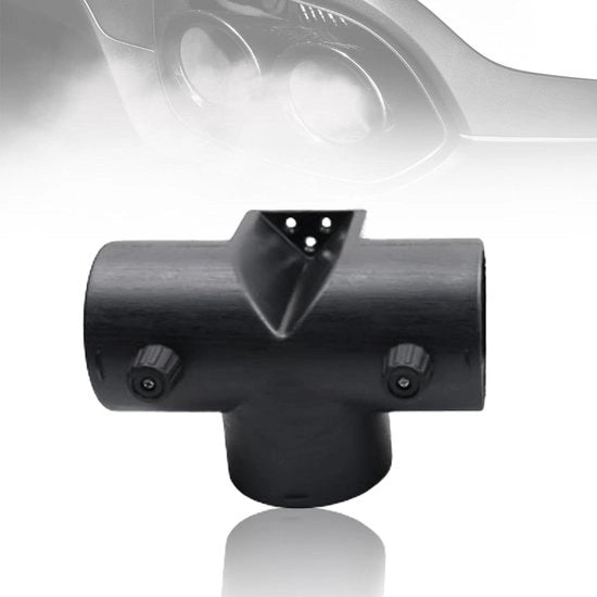 Accessori di riscaldamento a stantuffo 75 mm - tipo T di scarico a tre vie - connessione tubo diesel.