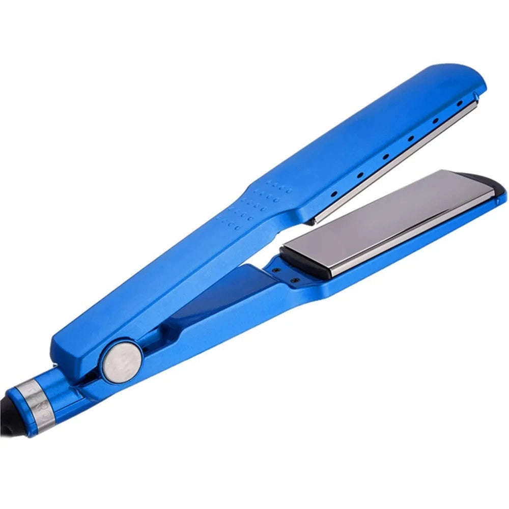 Trade Shop - Set Piastra 3in1 Per Capelli In Nano Titanio Ceramica Con Ferro Arricciacapelli Pettine -