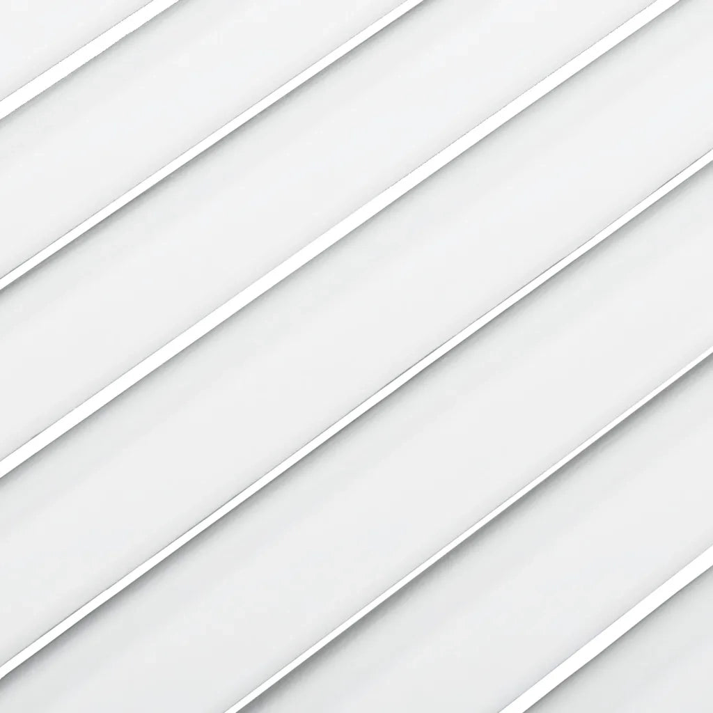 Ante a Lamelle 4 pz Bianche 61,5x59,4 cm in Legno di Pino 151159