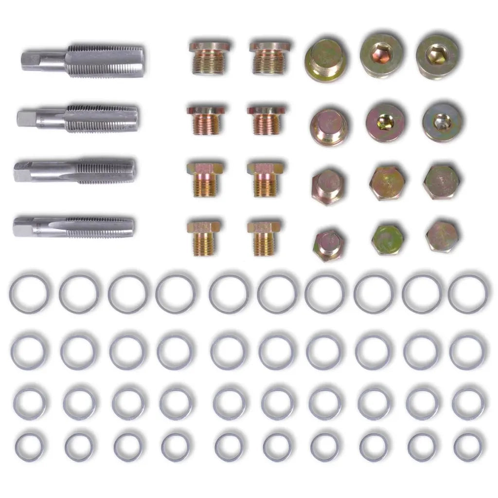 Kit riparazione tappo di scarico olio 64 pz Set M13 M15 M17 M20 210174