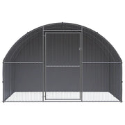 Gabbia per Polli da Esterno 3x2x2 m in Acciaio Zincato 3095472