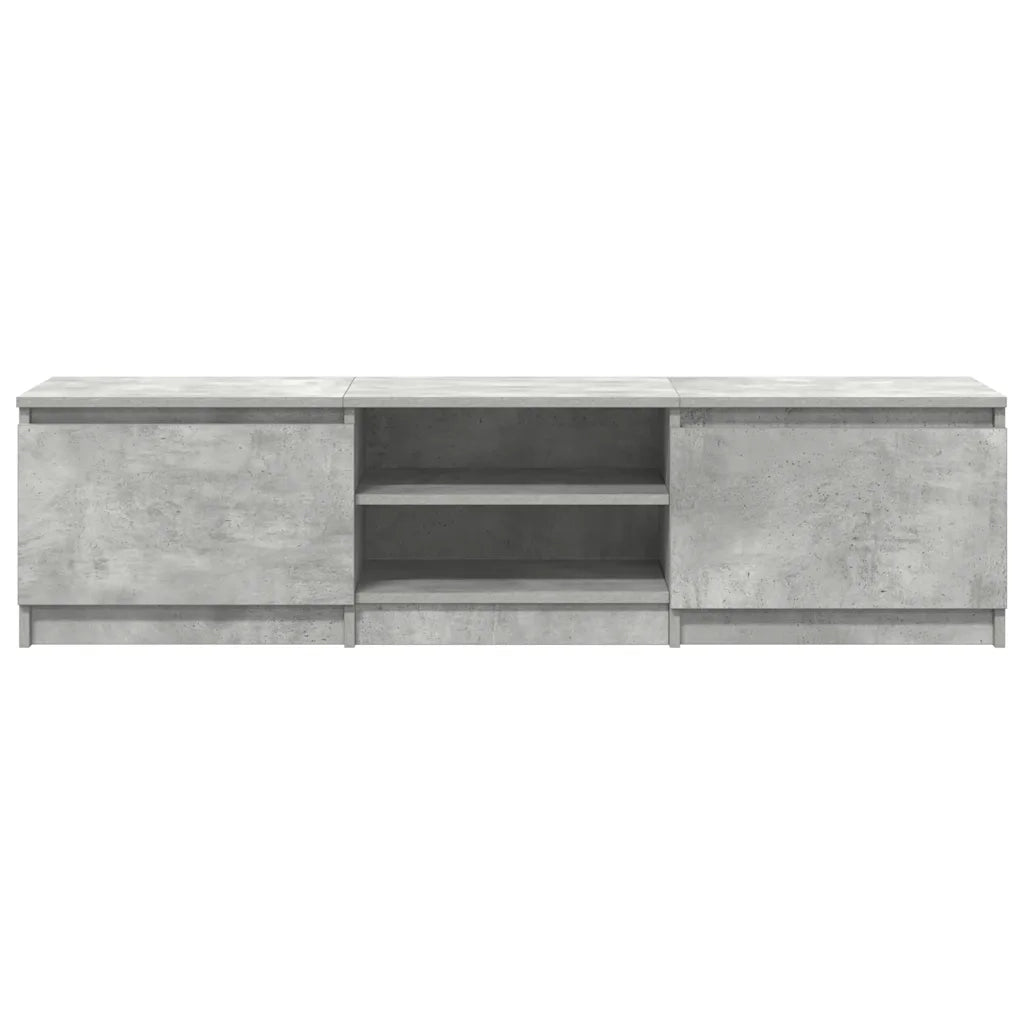 Mobile TV Grigio Cemento 140x40x35,5 cm in Truciolato cod mxl 15453