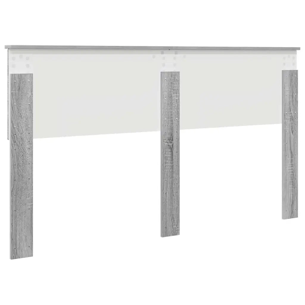 Testiera-Testata-Testiera Decorativa Grigio Sonoma 160 cm Legno multistrato 876382