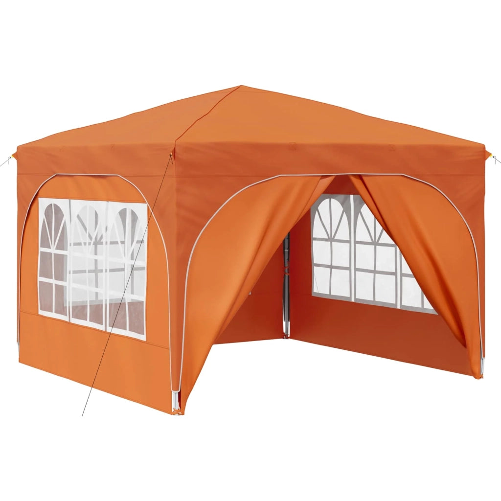 Tenda per feste a pop-up-Gazebo 290 x 290 x 245 cm Arancione 651206