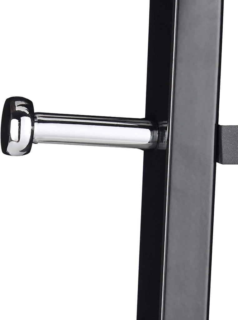 Appendiabiti da terra in metallo per cappotti e giacche ingresso/corridoio 175 cm nero 13_0002199