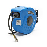 Avvolgitubo automatico 10m + 1m Avvolgitore tubo aria compressa a parete girevole a 180°