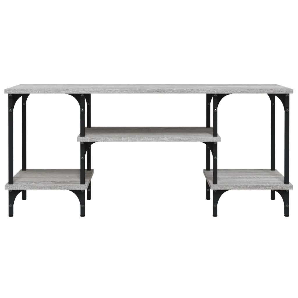 Mobile Porta TV Grigio Sonoma 102x35x45,5 cm Legno Multistrato 826333