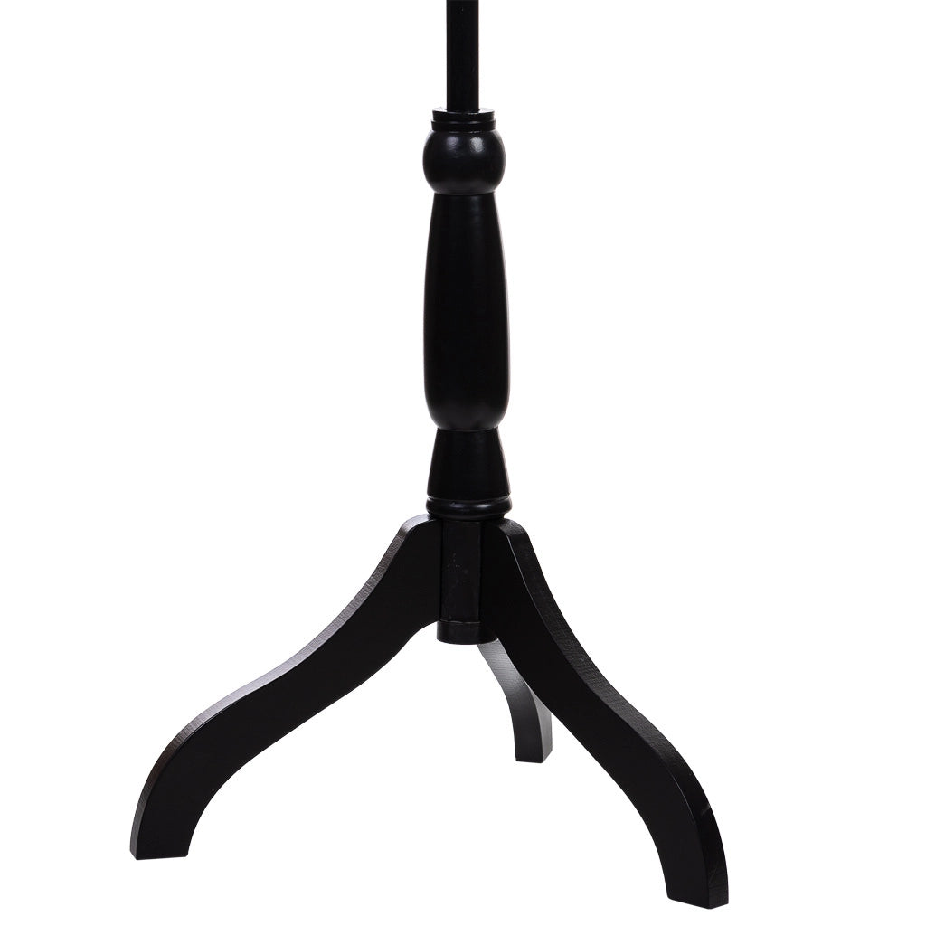 Manichino in legno, gommapiuma e in tessuto bianco 24x37,5x168h cm