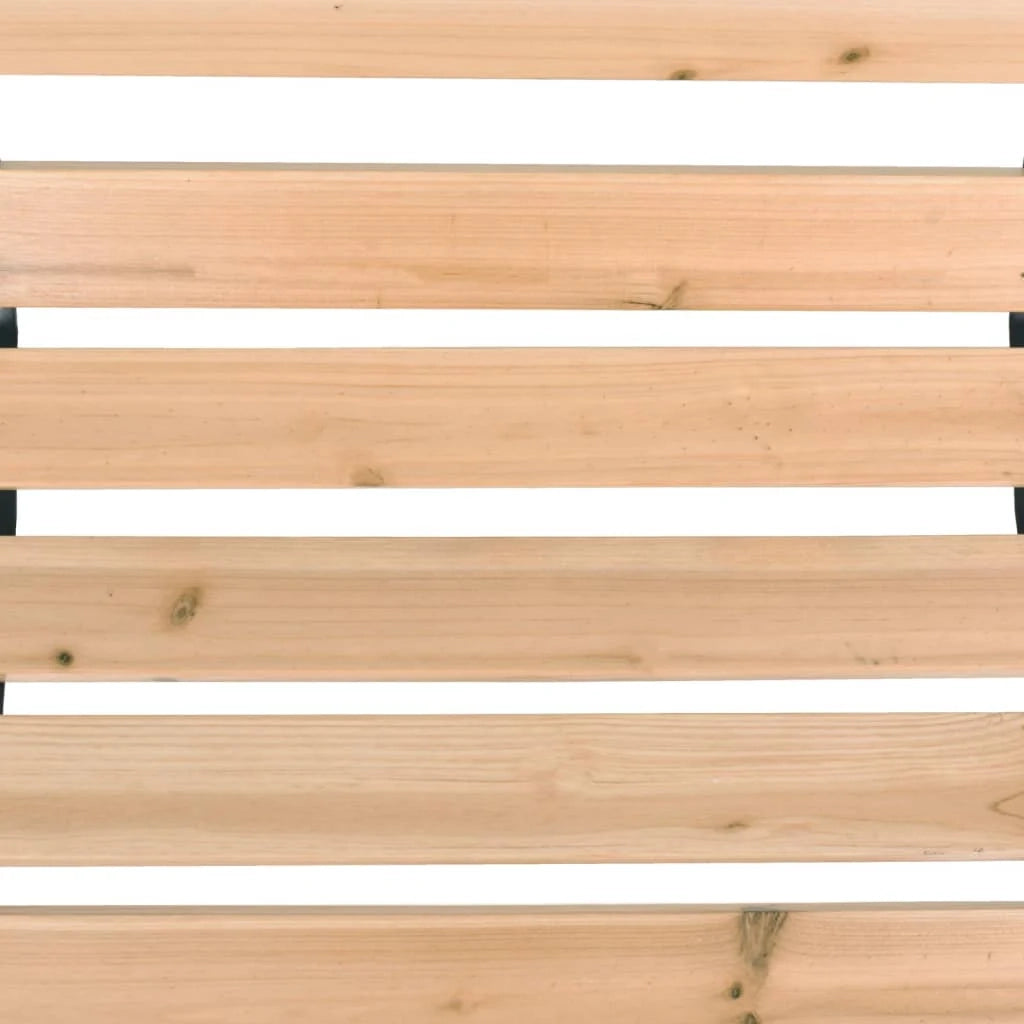 Panca da giardino mobili da esterno terrazza 122 cm legno 02_0011215