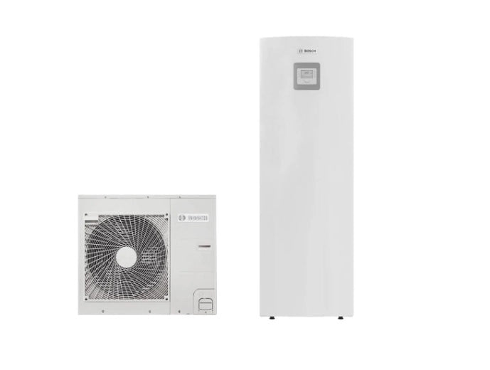 Pompa di Calore Splittata Aria-Acqua Reversibile Bosch COMPRESS 3000 AWS 8-MSS A+ R410A con bollitore bivalente integrato