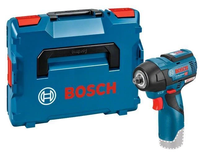Bosch Professional 06019E0102 GDS 12V-115 Avvitatore a massa battente 12 V motore brushless coppia 115 Nm PowerControl 2 livelli L-BOXX incluso colore Nero