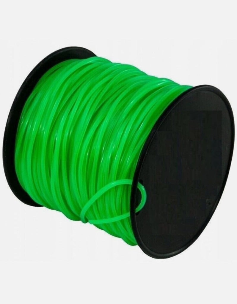 FILO PER DECESPUGLIATORE QUADRATO 2.4 mm bobina 100mt taglaerba cavo matassa