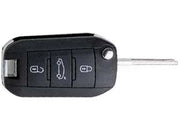 RADIOCOMANDO AUTO CON TRANSPONDER HU83R21 PSA CITROEN, PEUGEOT  HU83R21  3 bottoni    SILCA