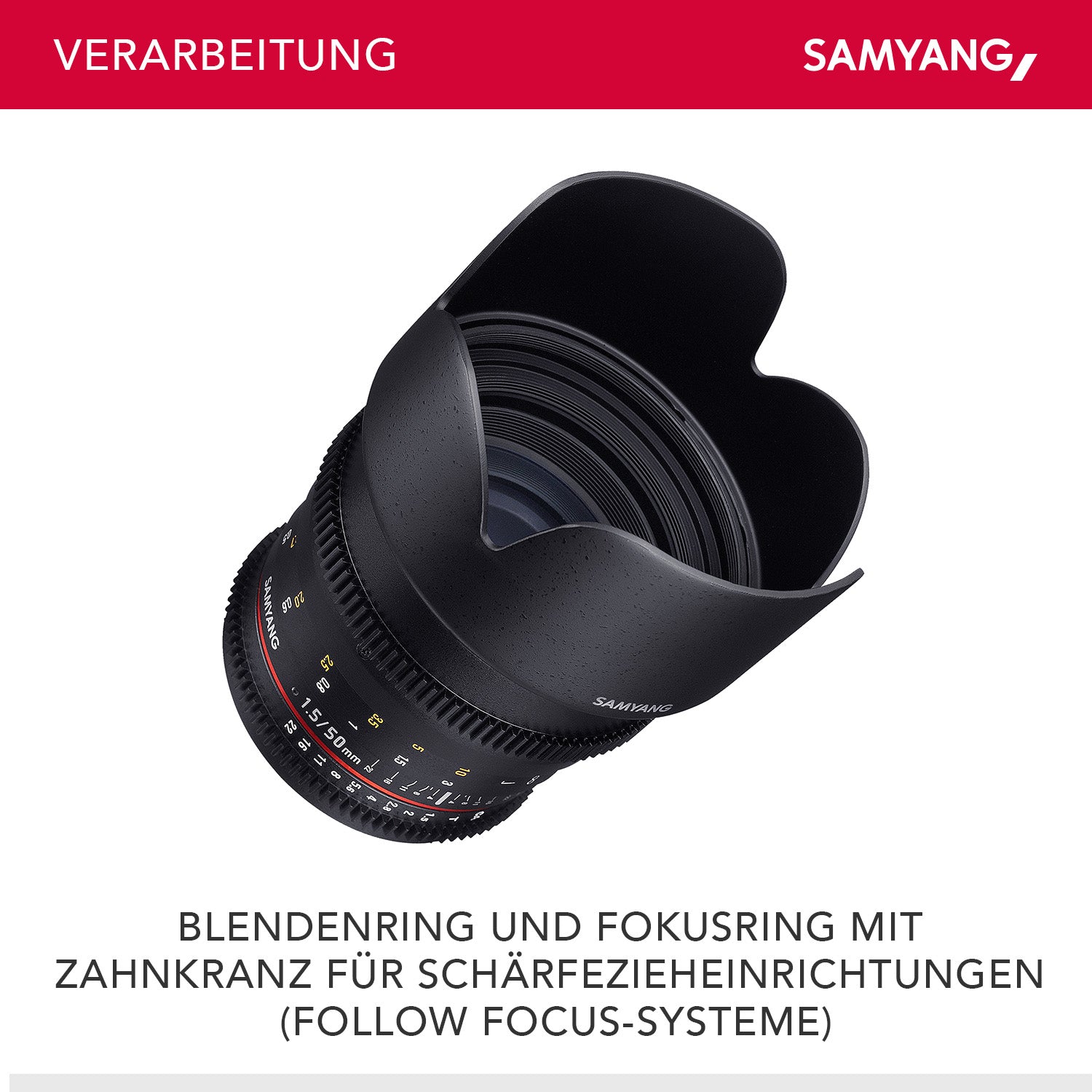 MF 85 mm T1,5 Video DSLR II Canon EF