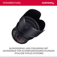 MF 85 mm T1,5 Video DSLR II Canon EF