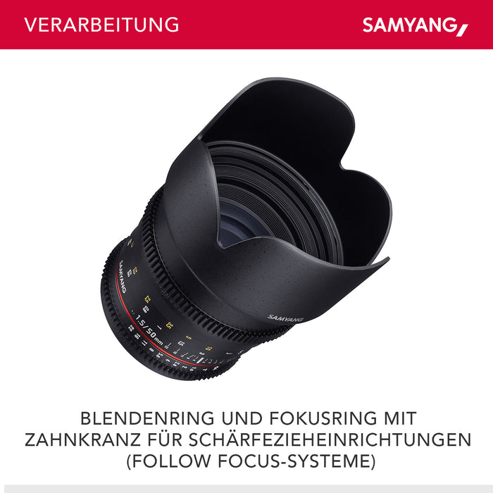 MF 85 mm T1,5 Video DSLR II Canon EF