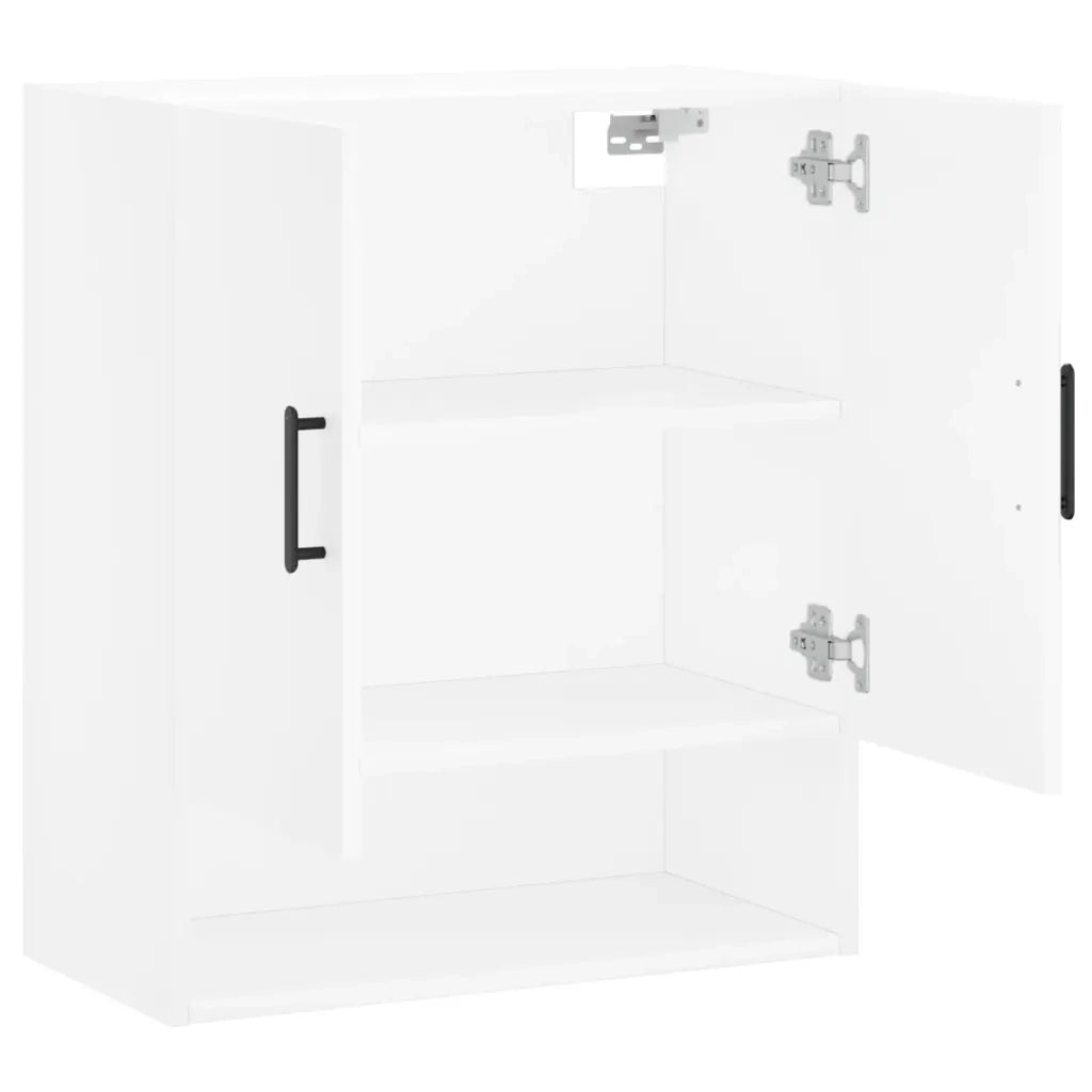 Armadietto a Muro Bianco 60x31x70 cm in Legno Multistrato 829916