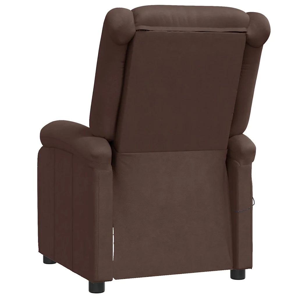 Divano Sedia-Poltrona Massaggiante Marrone in Similpelle 454750