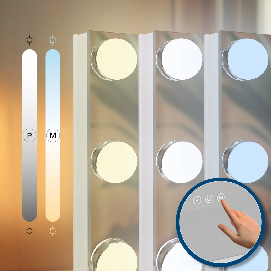 Specchio per il trucco Norlina senza Bluetooth 1