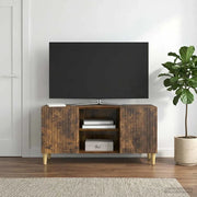 Mobile TV Rovere Fumo 102 x 34,5 x 50 cm Legno ingegnerizzato 894700