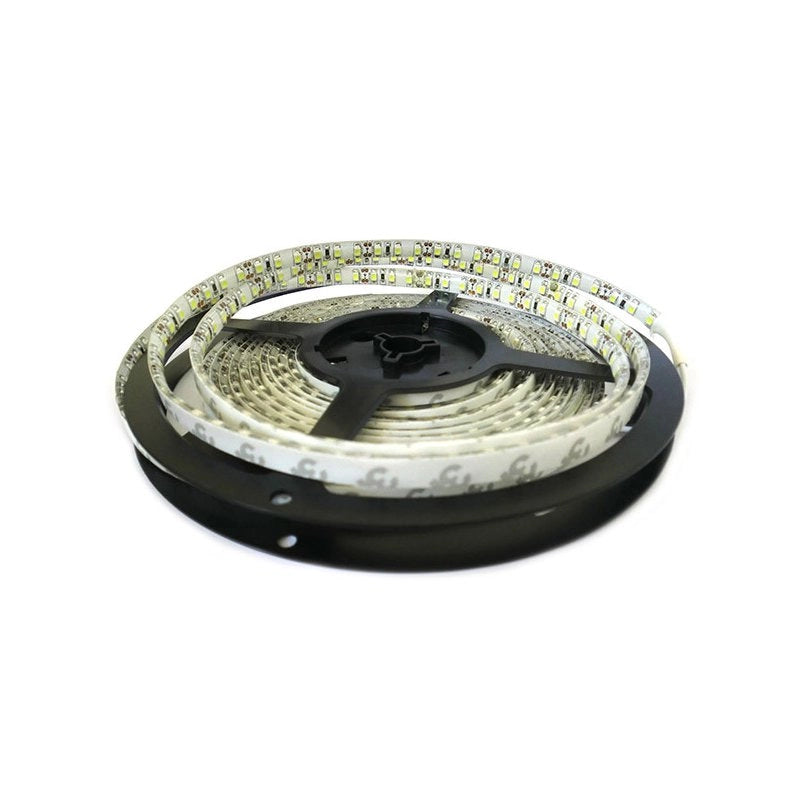 Bobina Striscia Led Sfondo Bianco Biadesivo Siliconato 40W 12V Bianco Neutro 4500K
