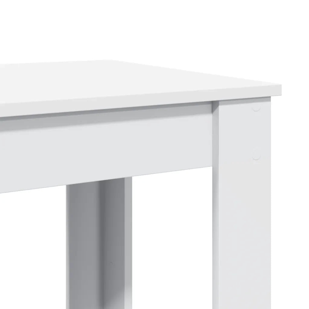 Tavolo da Bar Bianco 51x50x103,5 cm in Truciolato