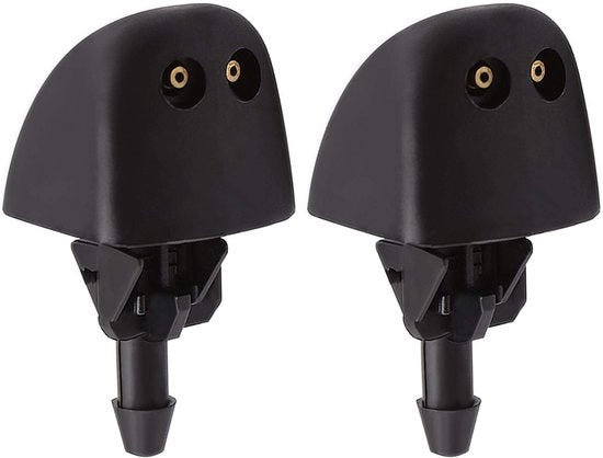 Kit di pulizia parabrezza - 2x atomizzatori per parabrezza - plastica - compatibile con Vauxhall Vivaro J7/F7 2001-2014 - leggero - installazione facile - atomizzatore