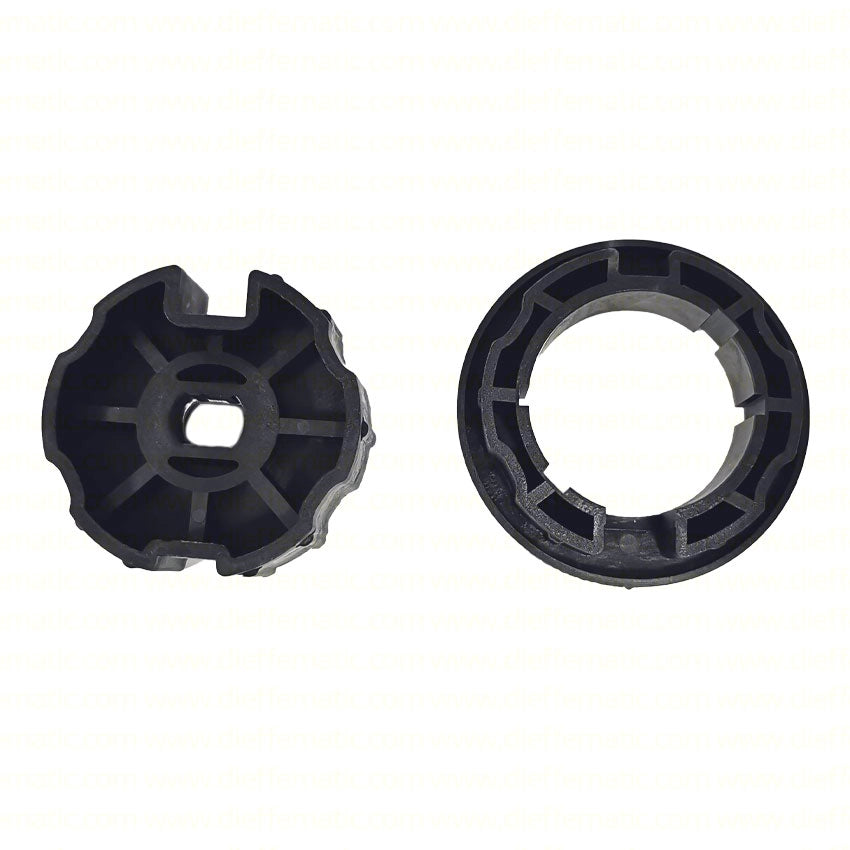 ADATTATORE 70 MM OGIVA PER MOTORE TUBOLARE TENDA DA SOLE ASSE ATTACCO 10X15 MM