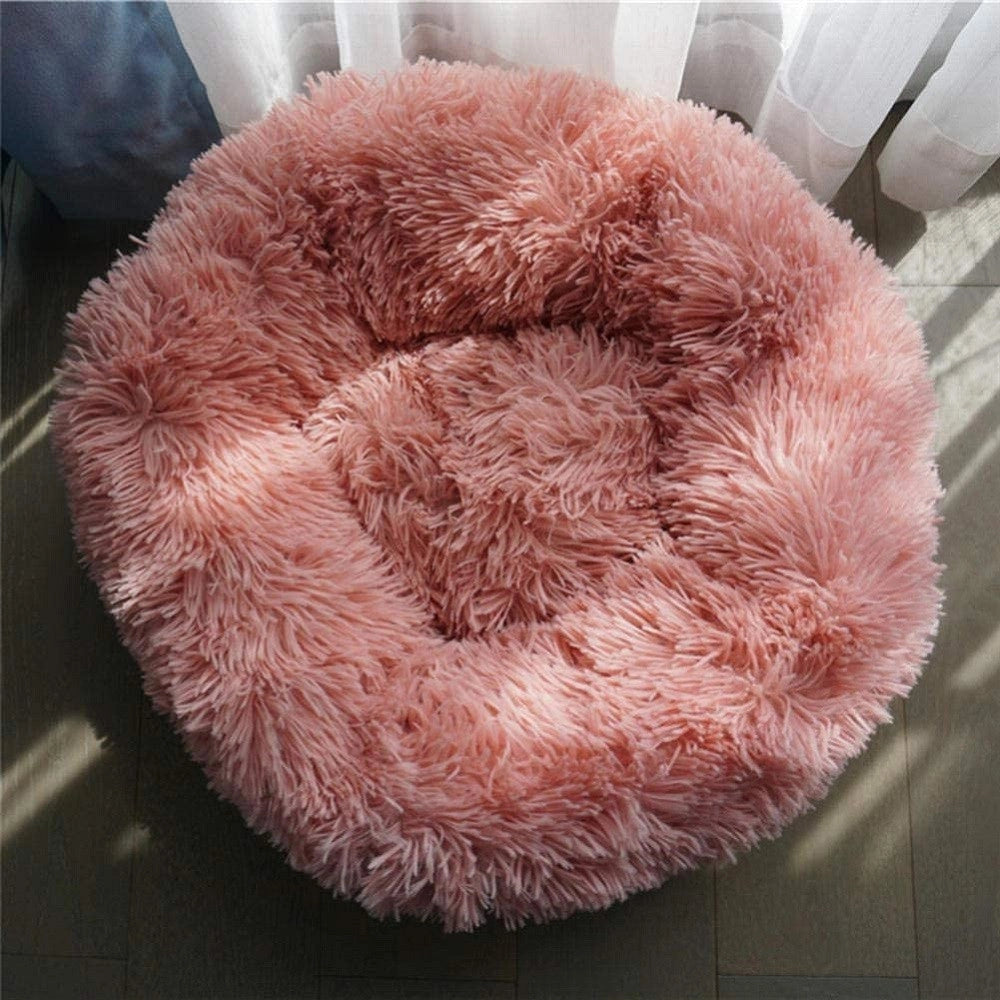 Trade Shop - Cuccia In Velluto Peluche Lavabile Super Morbida Per Cani Gatti Animali Da 70 Cm -