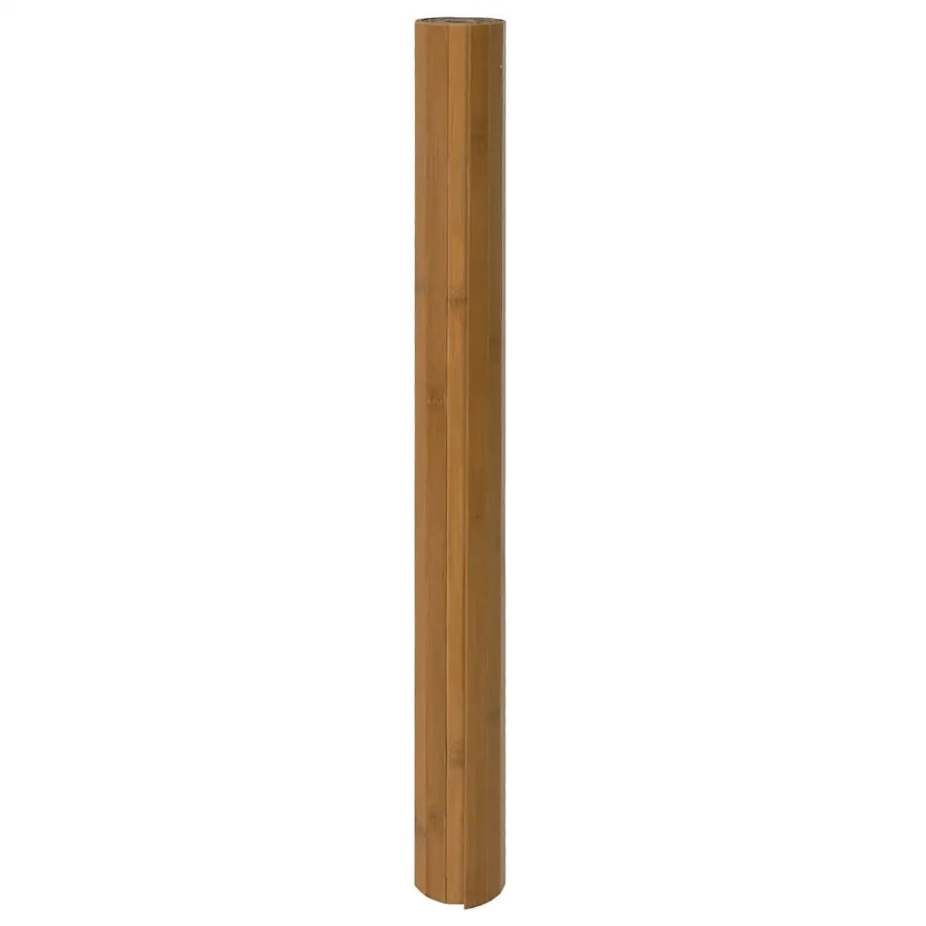 Tappeto Rettangolare Marrone 100x200 cm in BambÃ¹