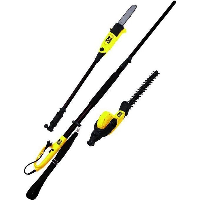 Vigor VTP-450-710 Tagliasiepi Potatore 2 in 1 Elettrico Telescopico 450 W 710 W Lama 410 mm Barra 250 mm Catena OREGON