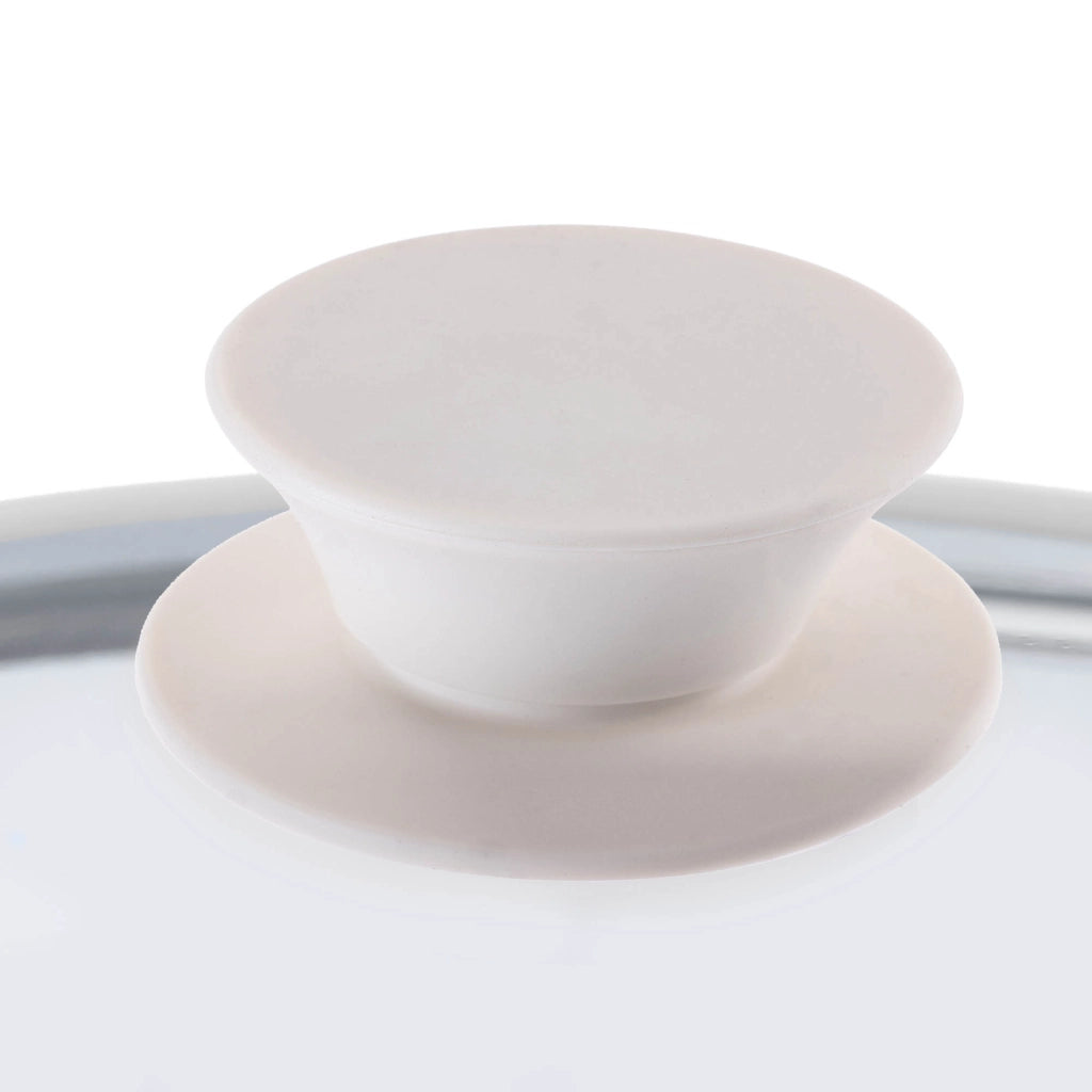 Coperchio in vetro KADAX da 16 cm, universale, resistente al calore, per pentole e padelle.