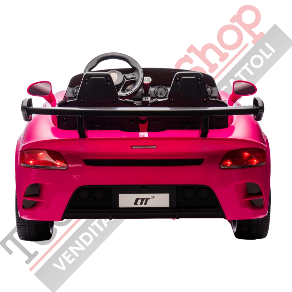 Auto Elettrica Per Bambini Ruf Big 24V-Rosa
