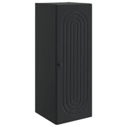 Mobiletto a muro Nero 33 x 34,5 x 90 cm Legno ingegnerizzato