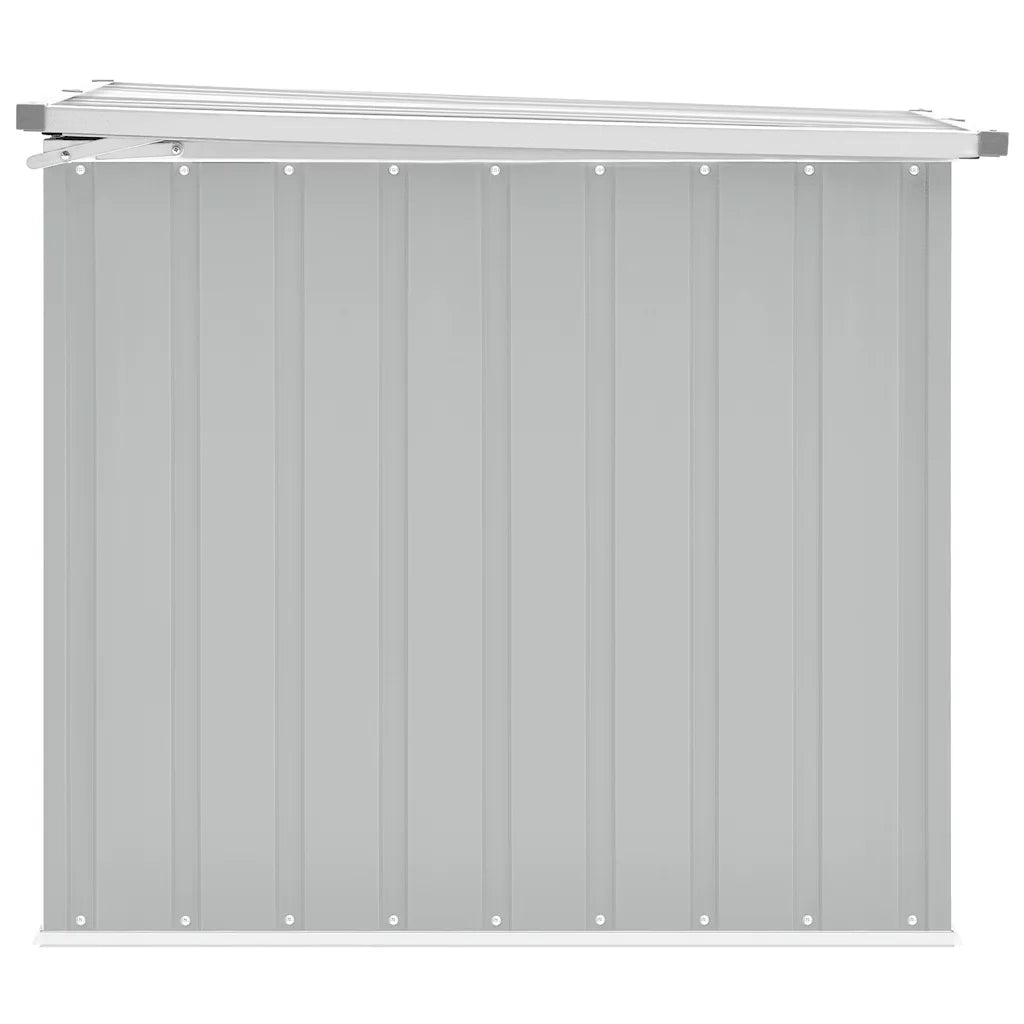 Baule da Giardino Grigio 149x99x93 cm 46266