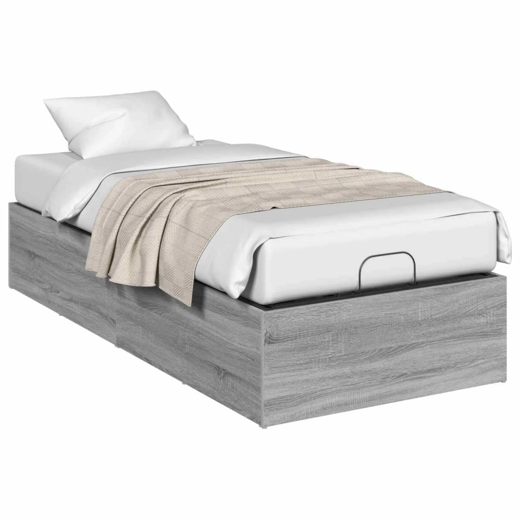 Giroletto per rete letto regolabile Sonoma grigio 80 x 200 cm 8021820