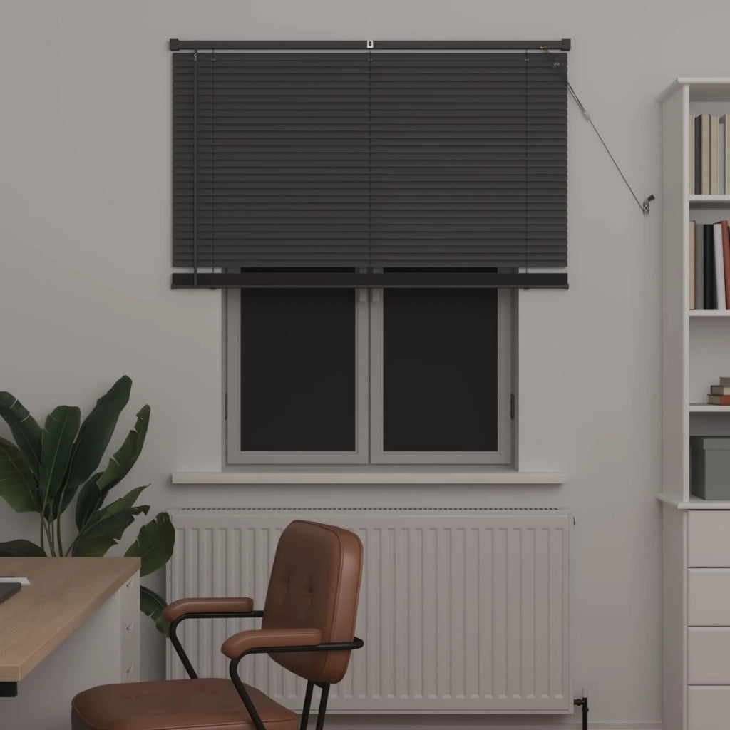 Tenda Veneziana Grigio Argento 150 x 120 cm PVC 42003688